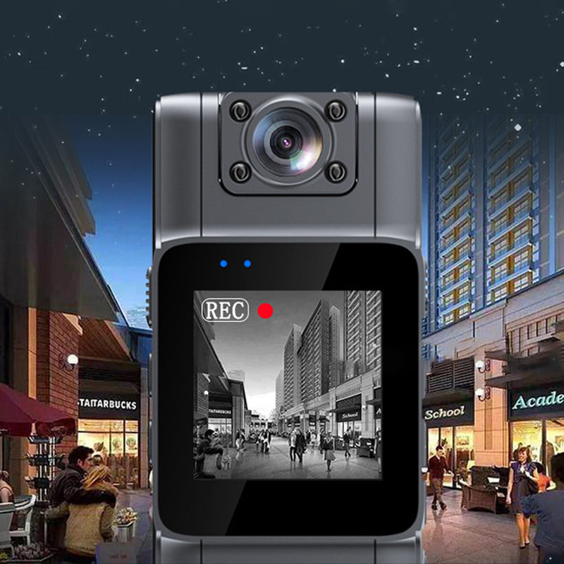 Ultra HD Dashcam with 180° Wide Angle and Night Vision – 7 Hours Recording