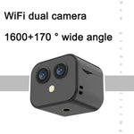 Drahtlose 4K Überwachungskamera mit 170° Weitwinkel und Intercom