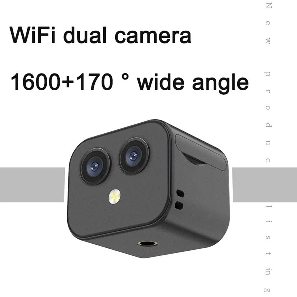 Drahtlose 4K Überwachungskamera mit 170° Weitwinkel und Intercom
