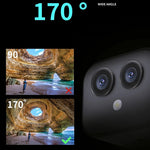 Drahtlose 4K Überwachungskamera mit 170° Weitwinkel und Intercom