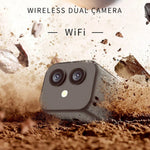 Drahtlose 4K Überwachungskamera mit 170° Weitwinkel und Intercom