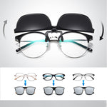 LuxeClip | Faltbare polarisierte Sonnenbrille mit Clip
