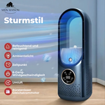 Bladeless Air Cooler – USB Fan with Timer and Humidification