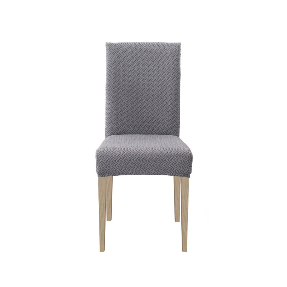 Elegant chair covers made of high-quality stretch material for dining rooms
