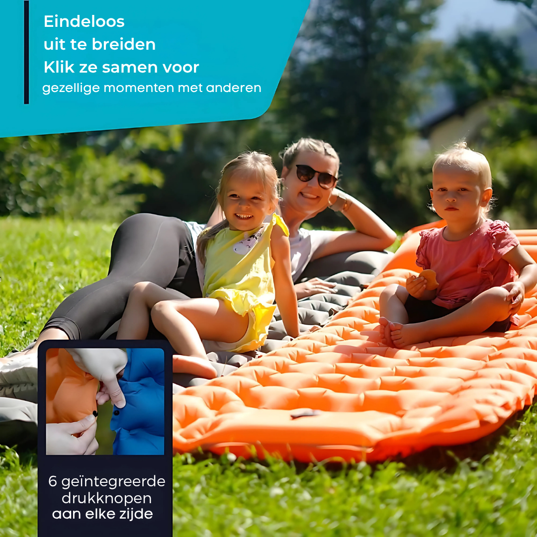 Selbstaufblasende Schlafmatte AirLite – Leicht, Kompakt & 10 cm Dicke