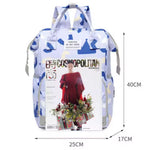 Großer Baby-Rucksack mit vielen Fächern – Wickelrucksack für Eltern