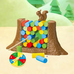 Balance-Brettspiel für Kinder – Spannendes Eichhörnchen-Kipp-Spiel