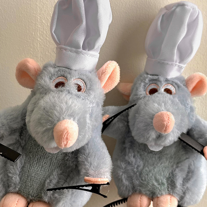Plüsch-Haarband mit Chef Ratatouille Motiv