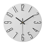 Moderne und geräuschlose Wanduhr für das Wohnzimmer – Elegante Uhr