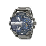 Elegante Quarzchronographuhr aus Edelstahl