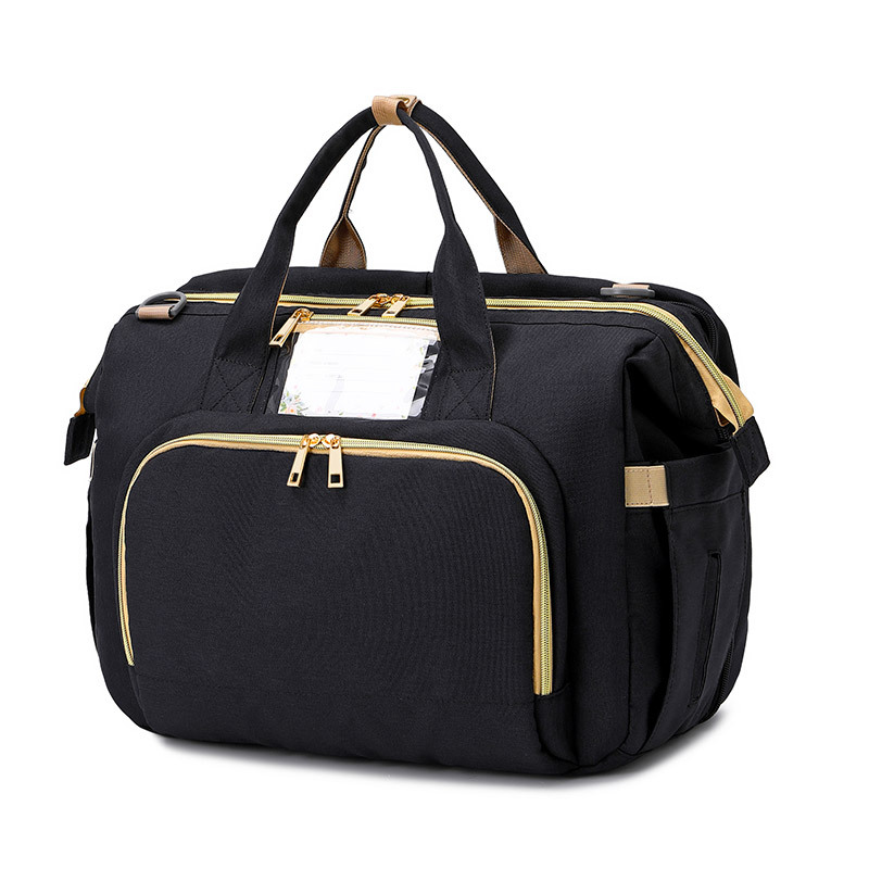 Wickeltasche mit integriertem, tragbarem Babybett – 3-in-1 Lösung
