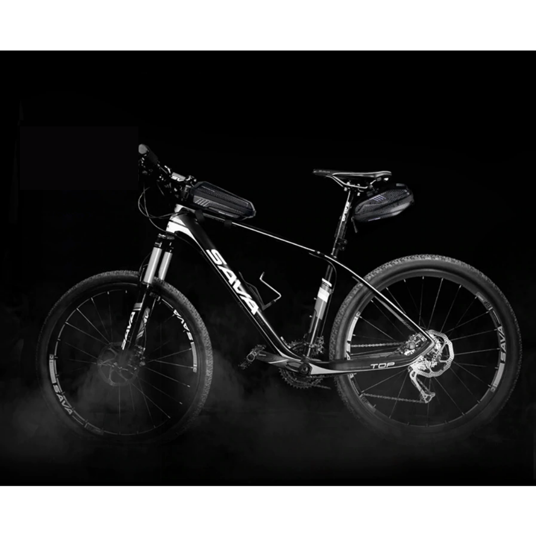 Wasserdichte Fahrradtasche mit schnellem Abnehmmechanismus