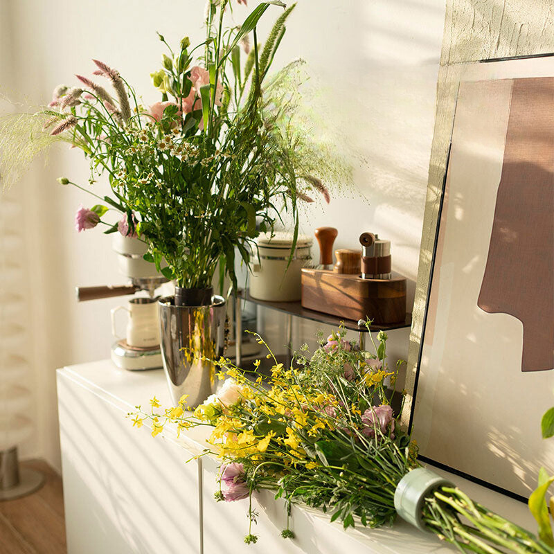 Blumenstängel Halter für Vasen – Praktischer Bouquet Organizer, 2er Set