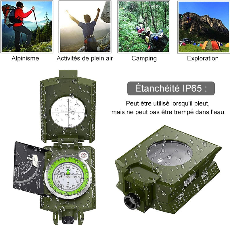 Multifunktionaler Militär-Navigation Kompass