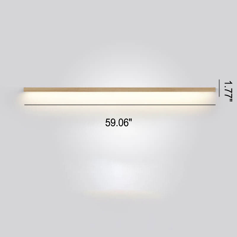 Lumosia | Elegante LED-Wandlampe aus Massivholz | Stilvolle Akzentbeleuchtung