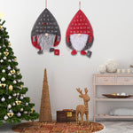 Adventskalender mit Santa-Anhänger – Countdown bis Weihnachten