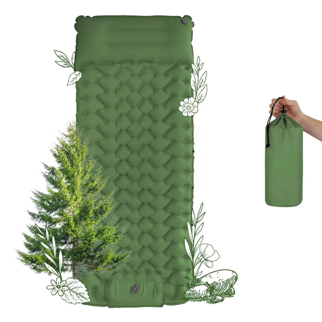 Selbstaufblasende Schlafmatte AirLite – Leicht, Kompakt & 10 cm Dicke