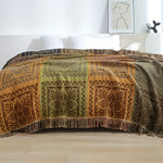 Boho-Quastendecke für ein gemütliches Zuhause
