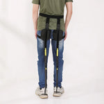 Tragbarer Faltstuhl mit tragbarem Exoskelett für Sportaktivitäten