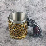 Edelstahl Bierkrug mit einzigartigem Design für stilvolle Anlässe