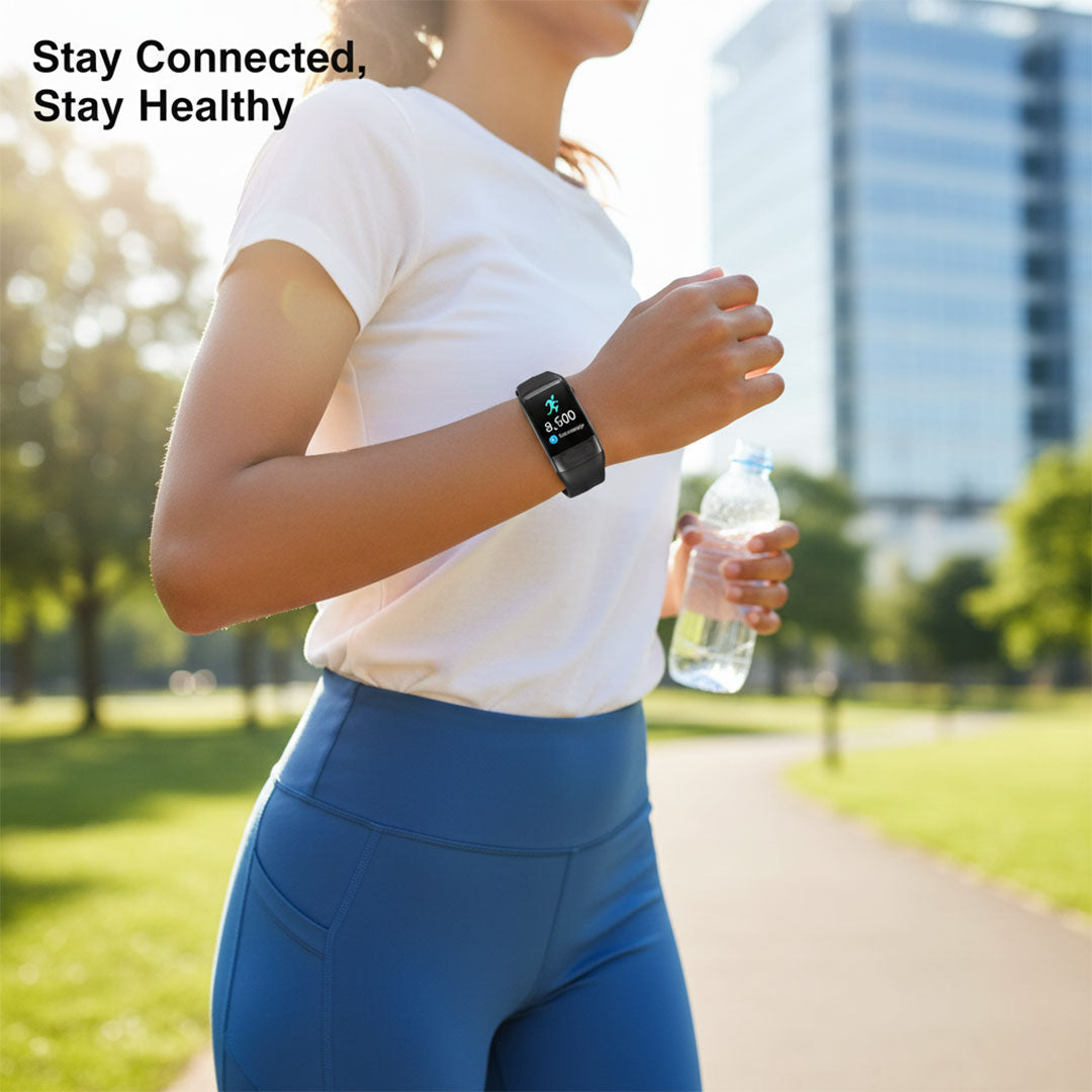 Intelligente Fitnessuhr mit ECG-Überwachung und Aktivitäts-Tracking