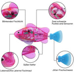 Elektronischer Schwimmfisch mit LED-Beleuchtung