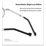 TitanVision | Ultraleichte Faltbare Lesebrille mit Blaulichtschutz