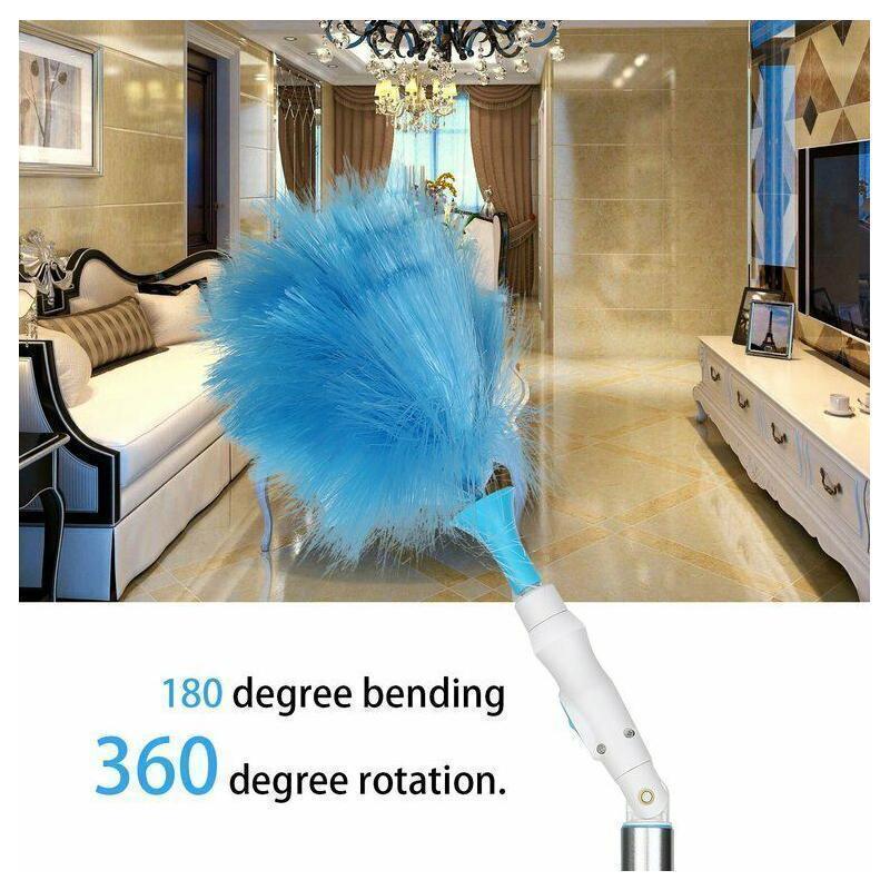 Flexibler elektrischer Staubwischer mit 360° Drehfunktion