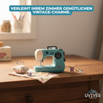 Stylish Miniature Sewing Machine – A Touch of Elegance for Your Home