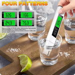 Präziser Wasserqualitätsprüfer mit 4-in-1 Messfunktion