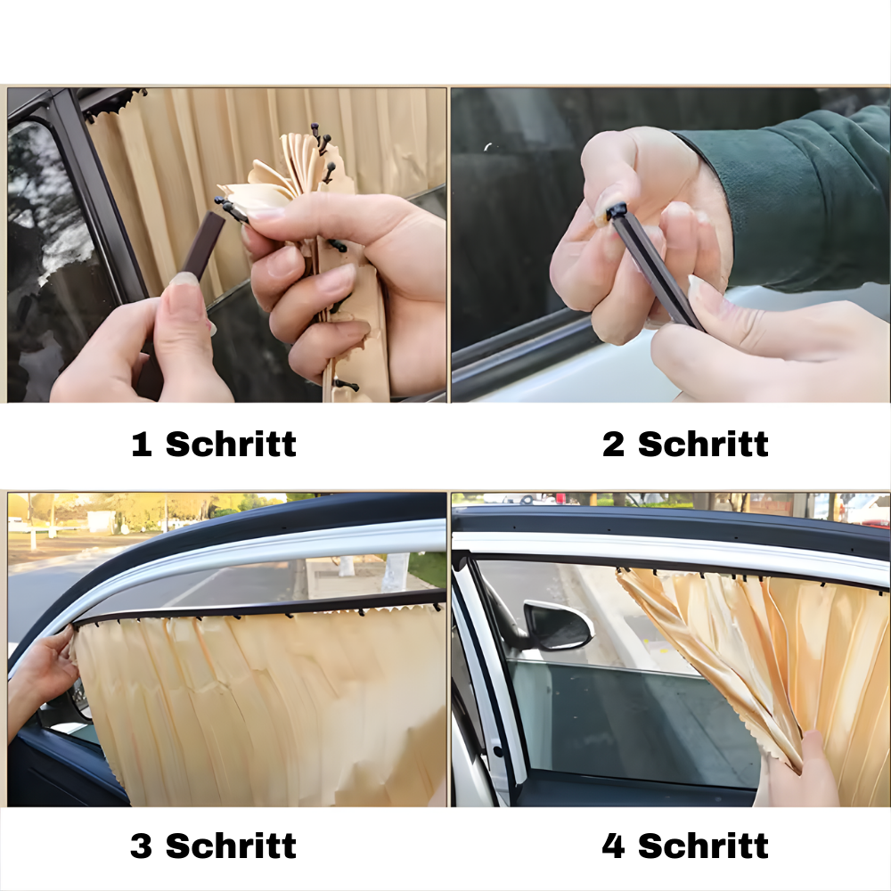 Magnetischer Sonnenschutz für Autos – Hitze- und Blendschutz