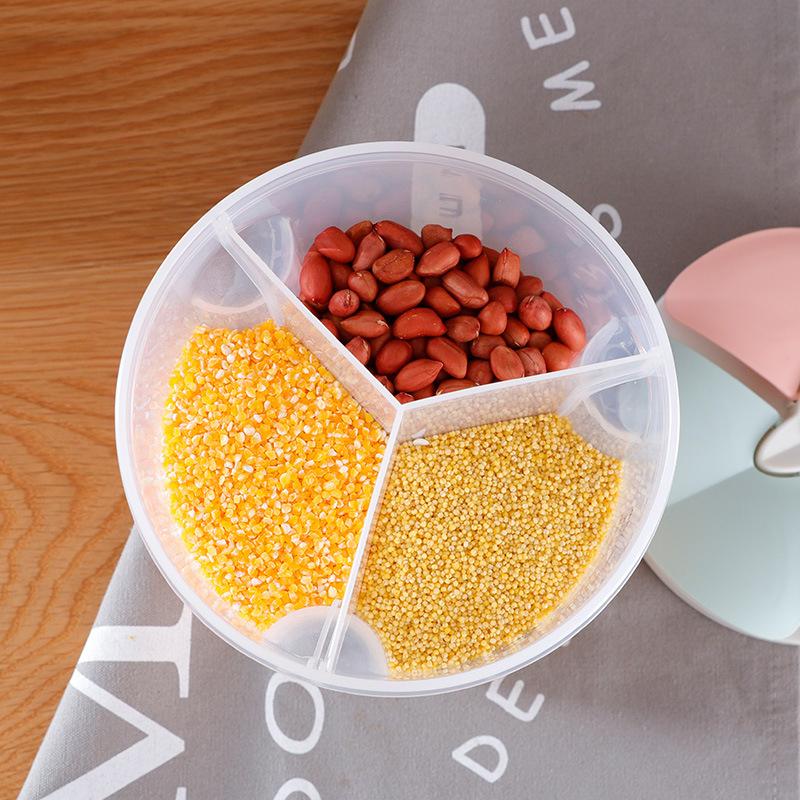 Lebensmittelbehälter mit 4 Fächern für 2500 ml Cerealien