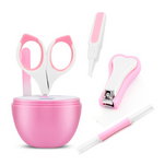 Pflegeset für Babys – Kindersicherer Nagelschneider, Feile und Pinzette