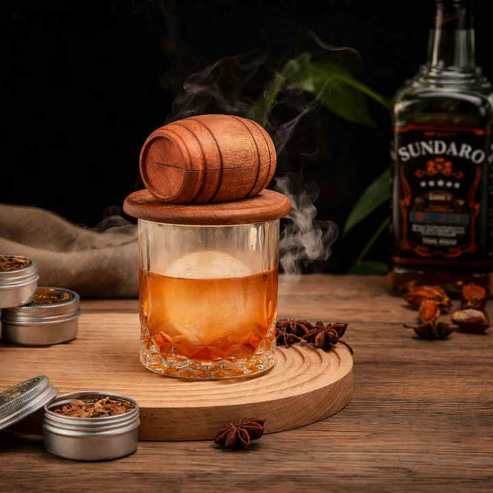 Aromatisierer für Cocktails – Intensiver Rauchgeschmack für Drinks