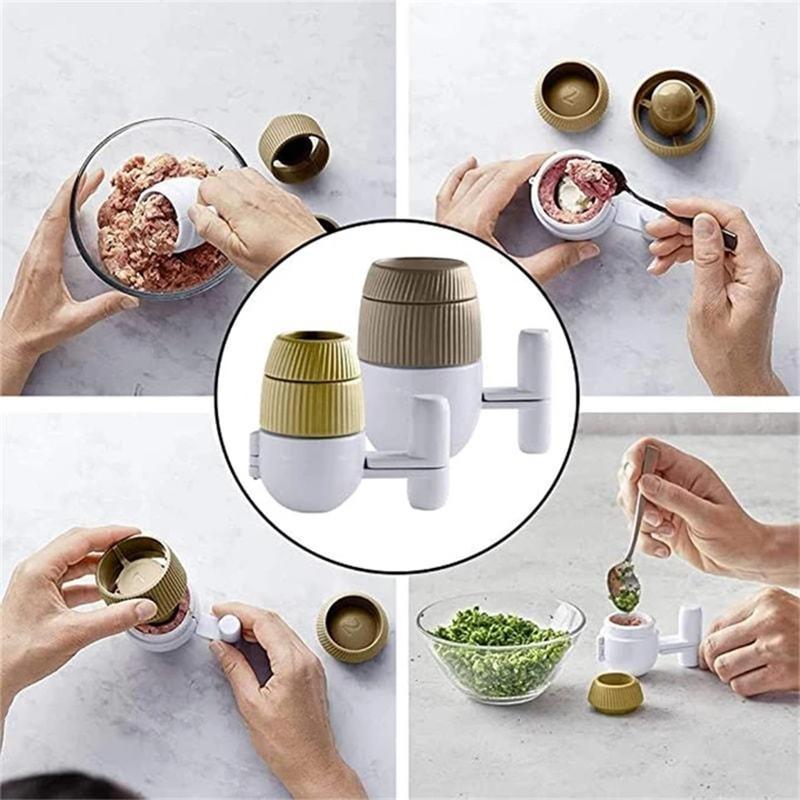 Fleischbällchen Formset (2 Stück) – Für Selbstgemachte Snacks