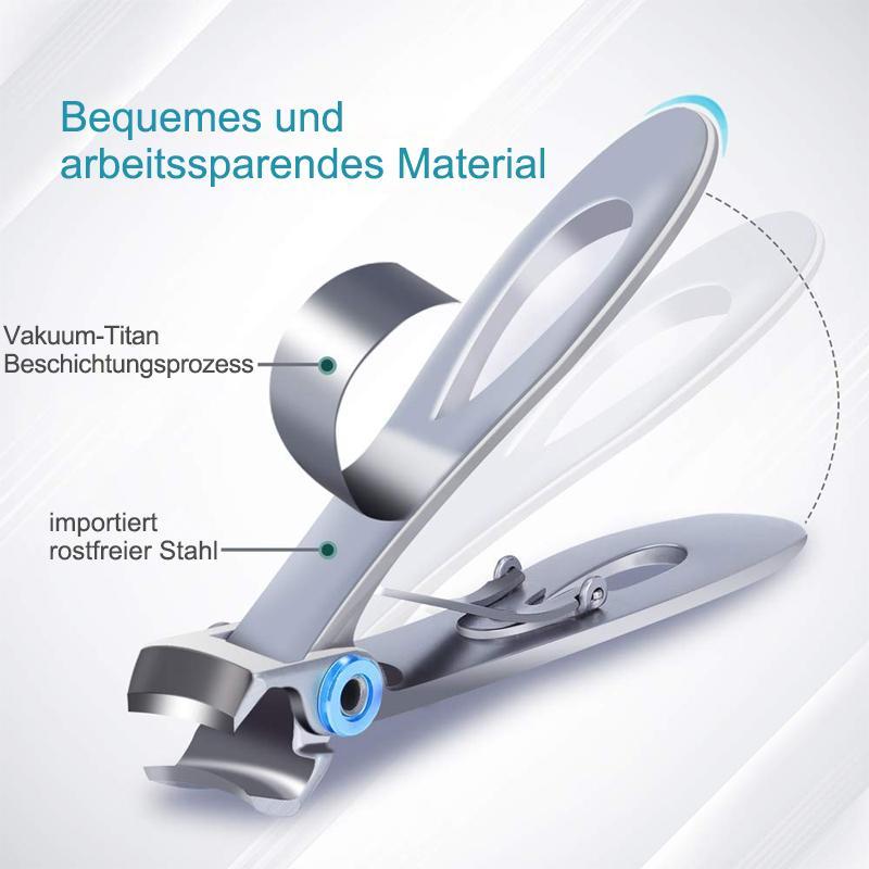 Nageltrimmer für dicke Nägel – Robuster Edelstahl mit verbessertem Griff