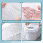 Einweg-Toilettensitzabdeckungen – Hygieneschutz für unterwegs – 50er Pack