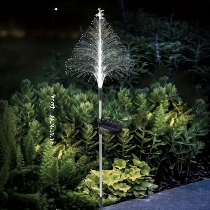 Lichtgarten Solarset – 3 Solarbetriebene LED Gartenlichter mit Farbwechsel