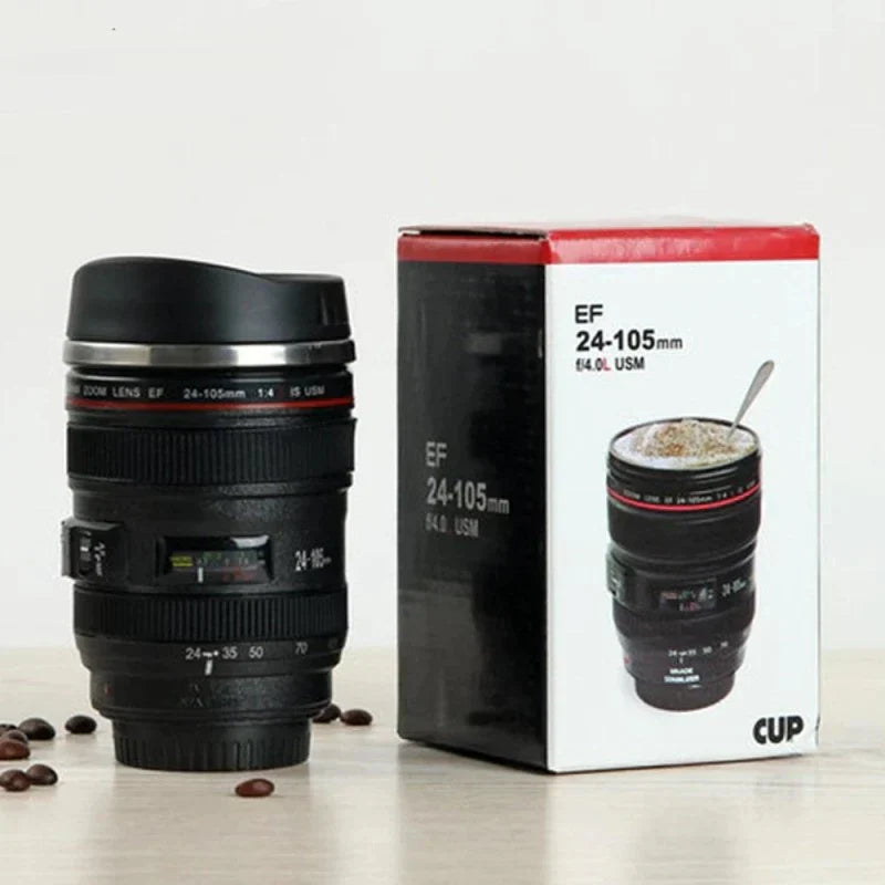 Kreative Kaffeetasse mit Kameralinsen-Design 300 ML