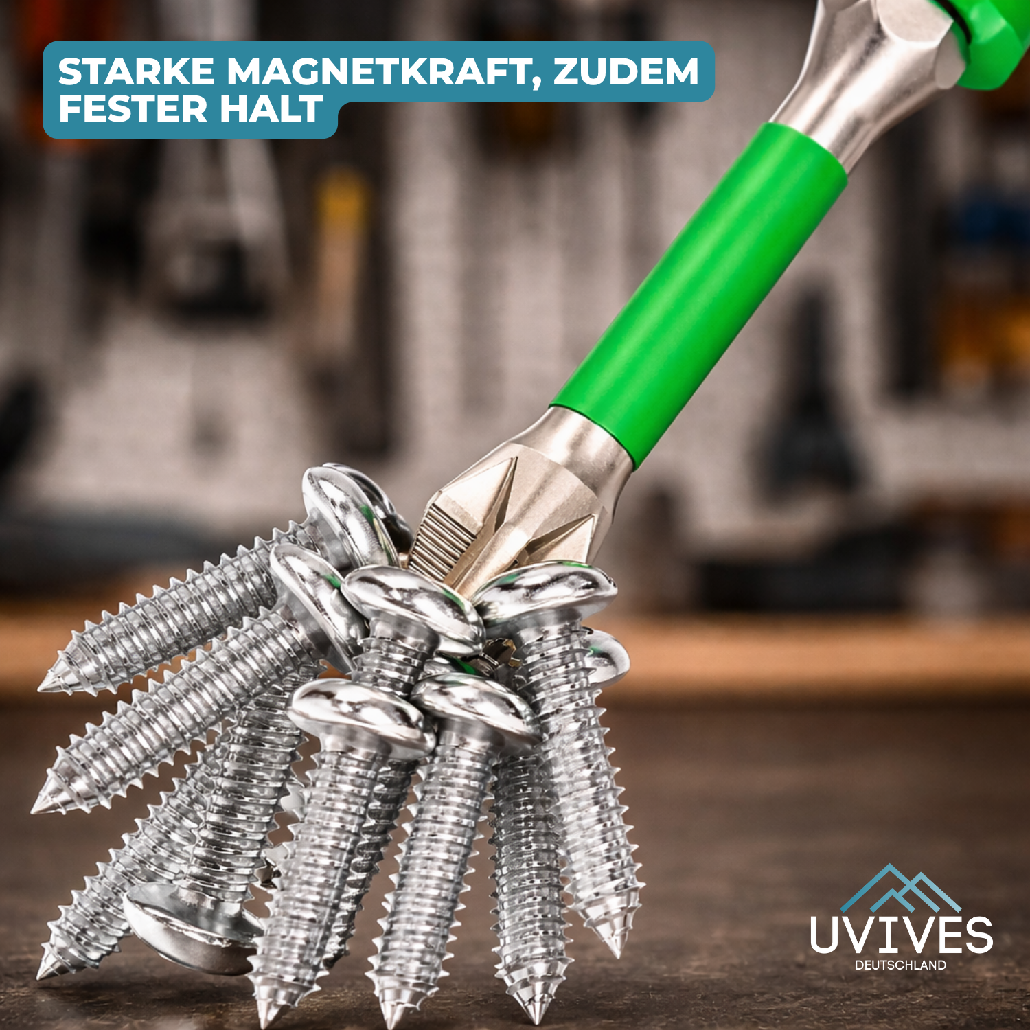 Präzisionsschraubendreher-Bits mit magnetischem Halter