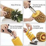 Ananas-Schneider & -Entkerner für müheloses Genießen