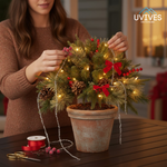 Enchanting Lights: The Perfect Christmas Decoration Filler