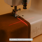 Präziser Laser-Nähleiter für Ihre Nähmaschine