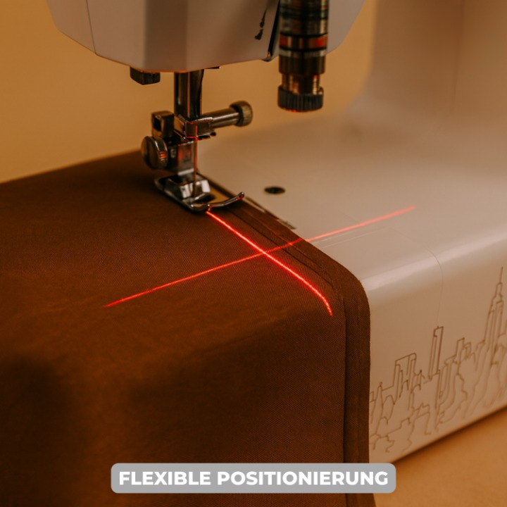 Präziser Laser-Nähleiter für Ihre Nähmaschine