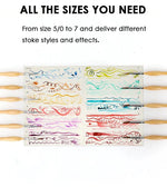 Precision Brush Set for Art Lovers and Professionals