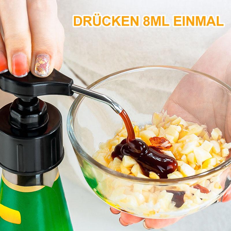 Austernsoßenflasche mit Ausgießer