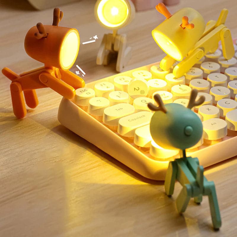 Cute LED Night Light for Kids – Portable Table Lamp with Soft Light