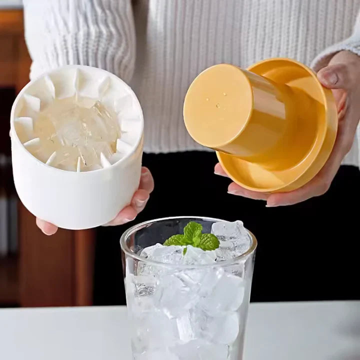 Praktische Silikon-Eiswürfelschale – Perfekte Eiswürfel im Handumdrehen