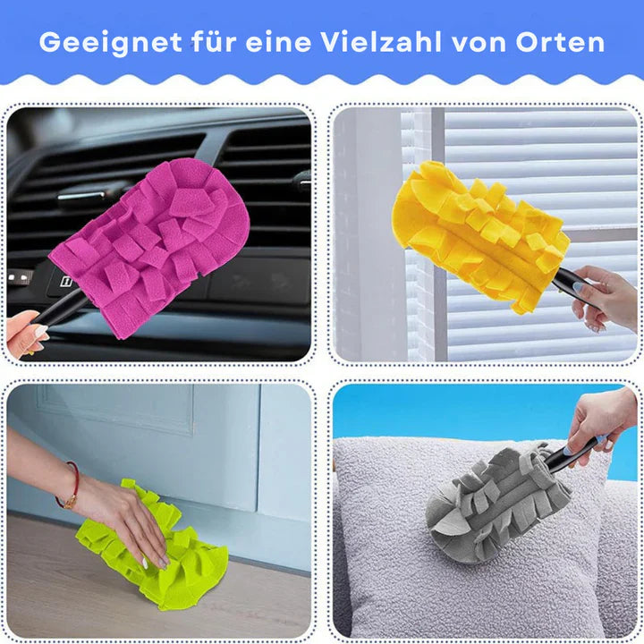Hochwertige Mikrofasertücher – Staub, Haare & Schmutz im Handumdrehen – 5er Set