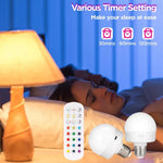 Akku RGB LED Lampe E27 mit Fernbedienung – Kabellos und Flexibel